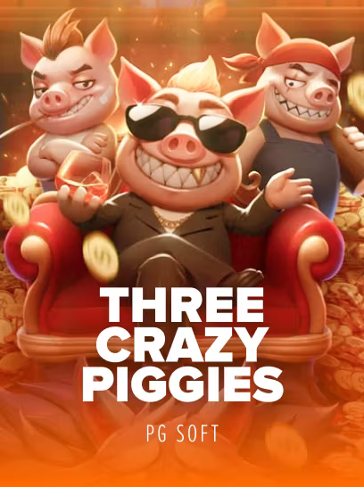 Three Crazy Piggies